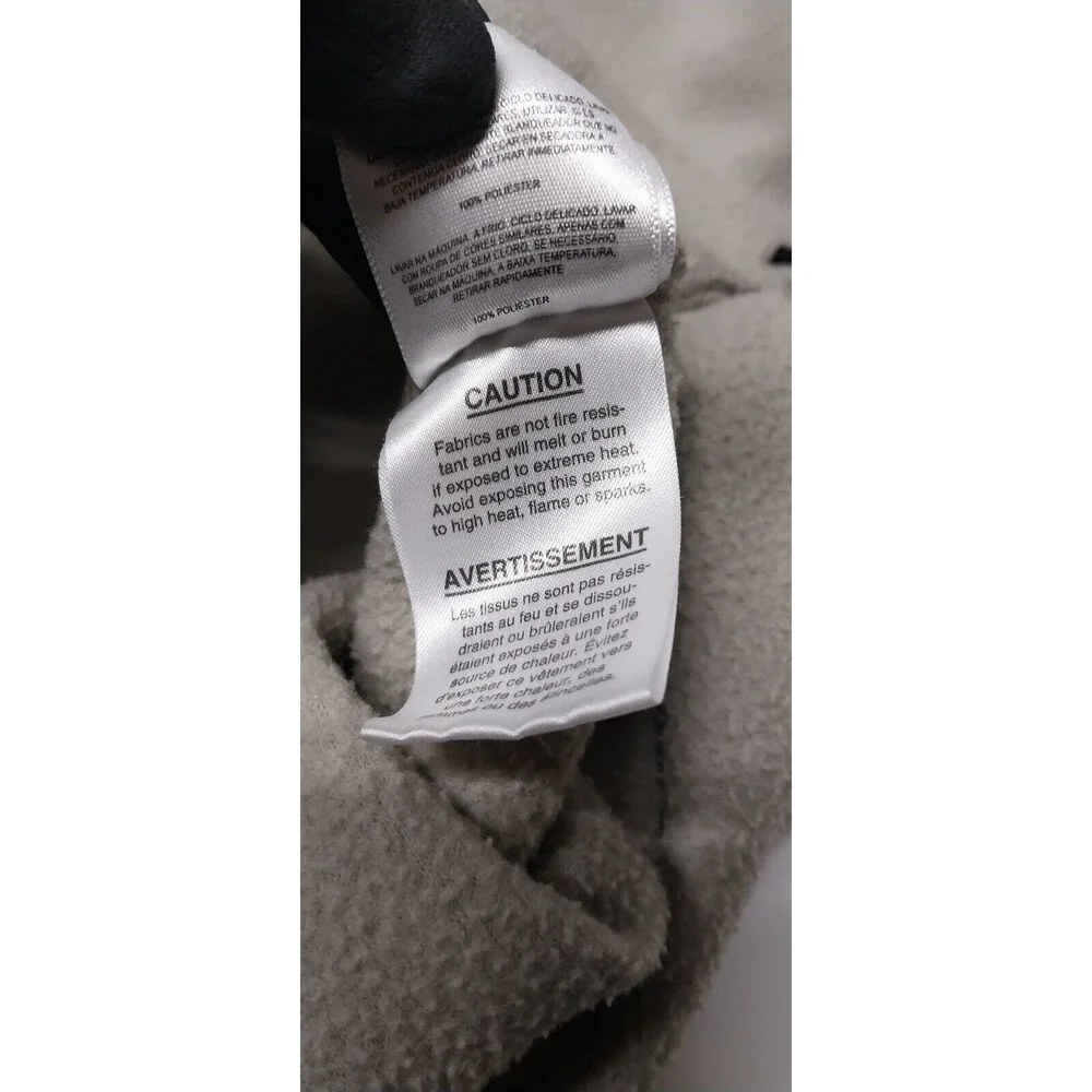 Columbia Sweater Mens XL Tan Fleece Full Zip Outdoors Sweatshirt VTG Work Comfy - Picture 5 of 16